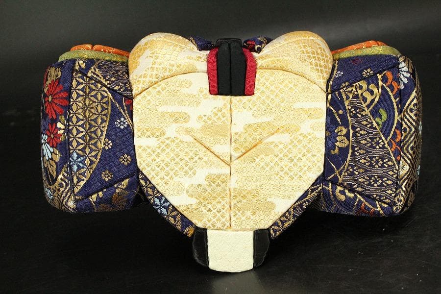 お雛様 親王飾り 木目込 大内人形 台付き 美品 707