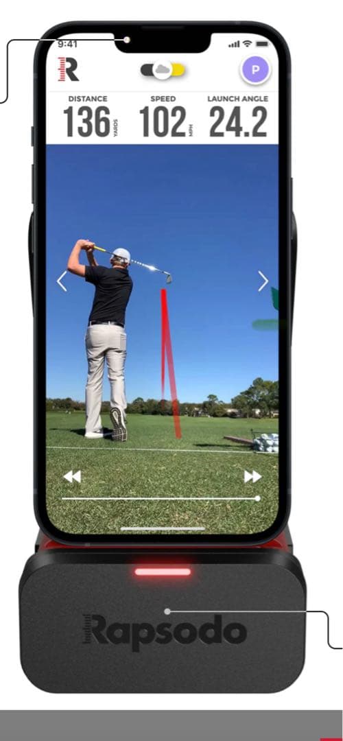 ラプソード　Rapsodo モバイルトレーサー　　　　MLM ゴルフ弾道測定器