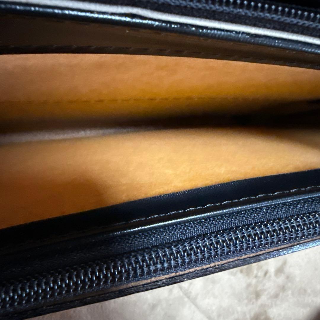 HINOMOTO スクールバッグ 鞄 レザー 黒 レトロ 本革