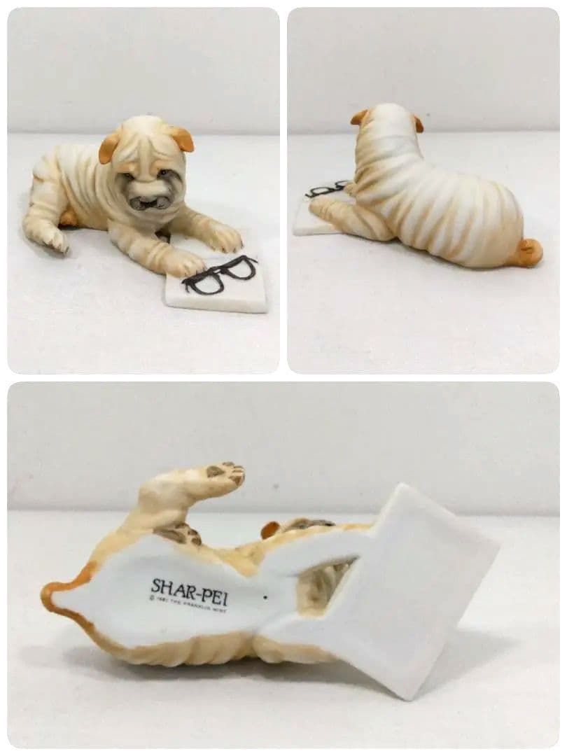 フランクリンミント World of Puppies 子犬 置物 ヴィンテージ