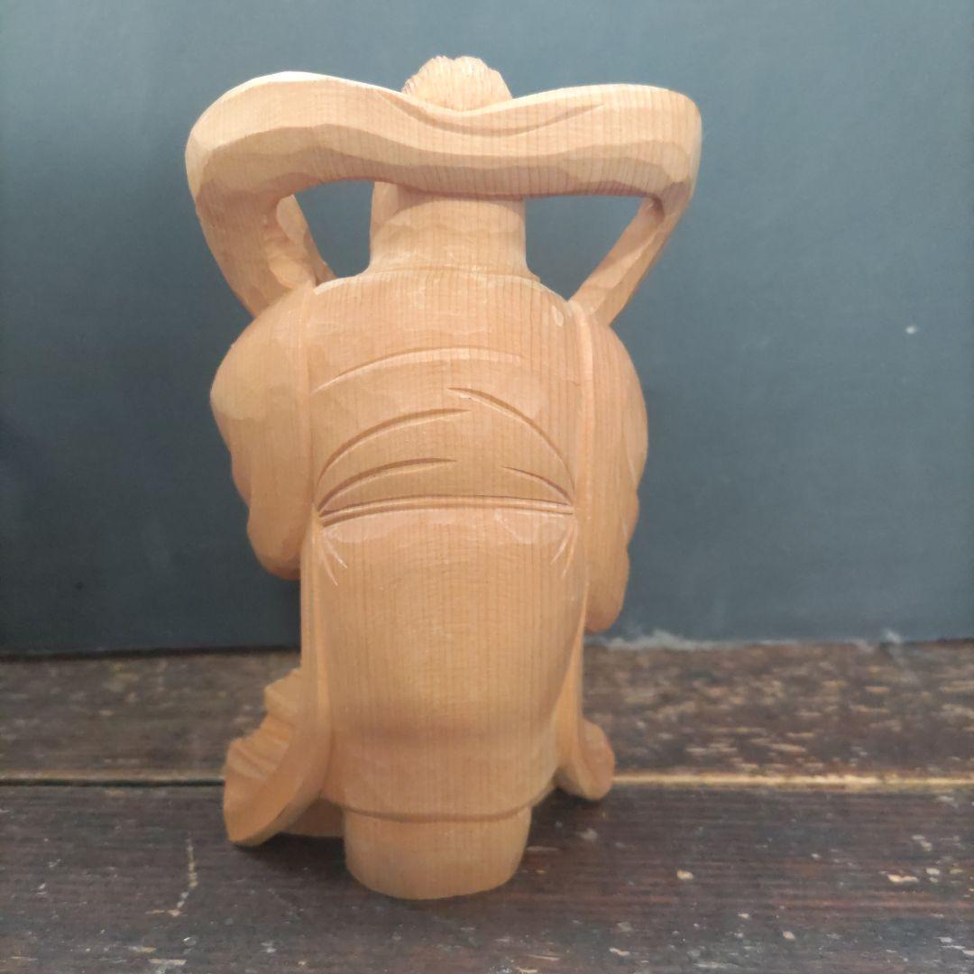 七福神木彫り　手掘り