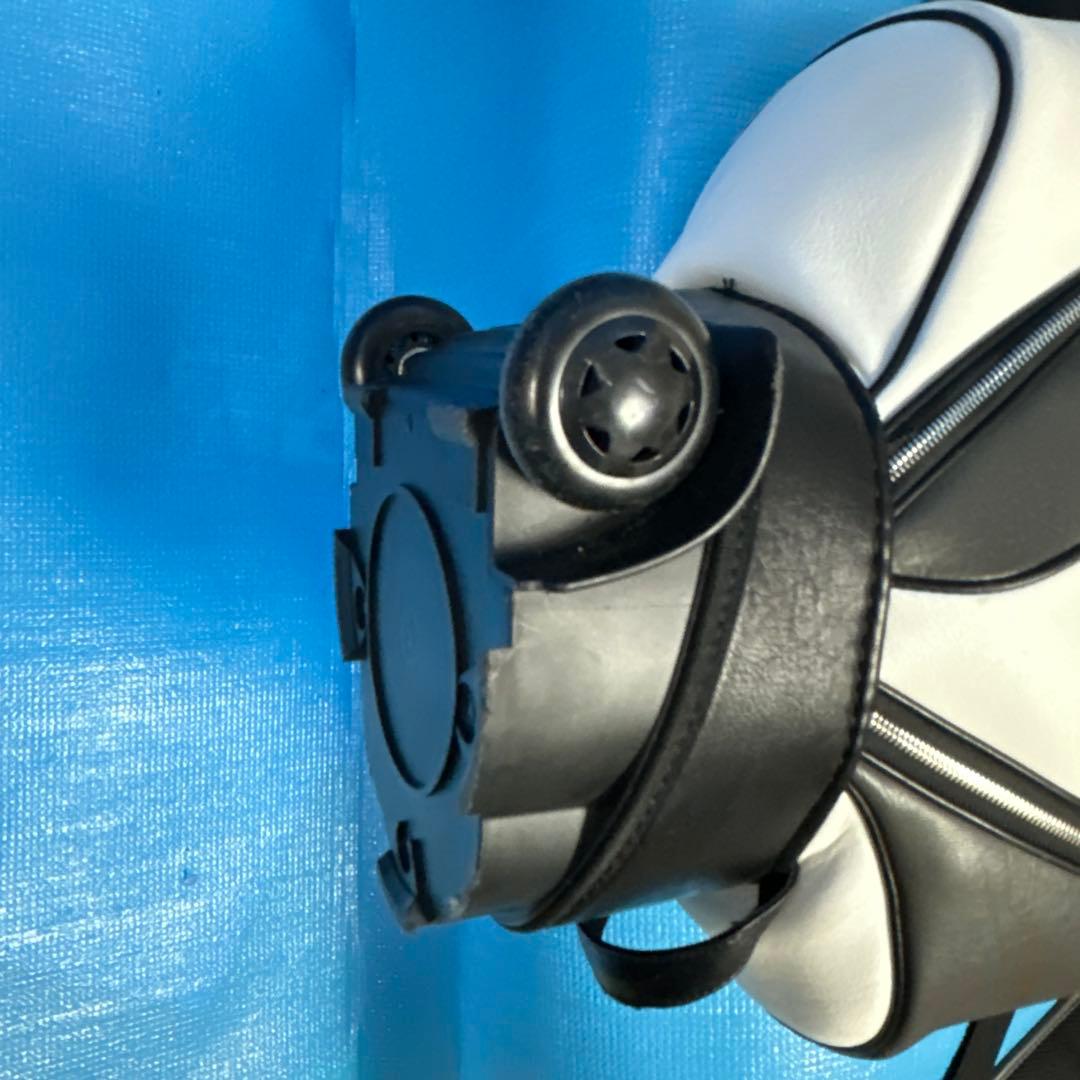 EPICURE キャディバッグ ホワイト/ブラック美品商品