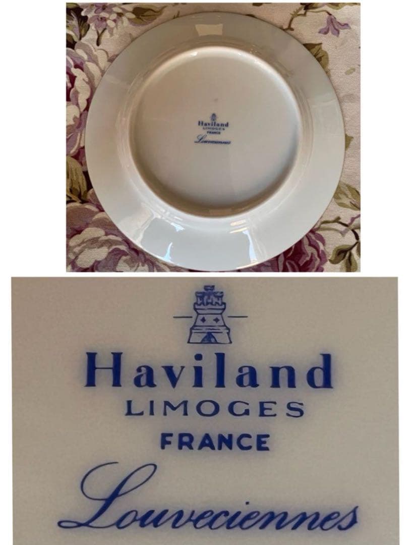 【希少品】アビランド リモージュ★ルーブシエンヌ★デザート皿　3枚