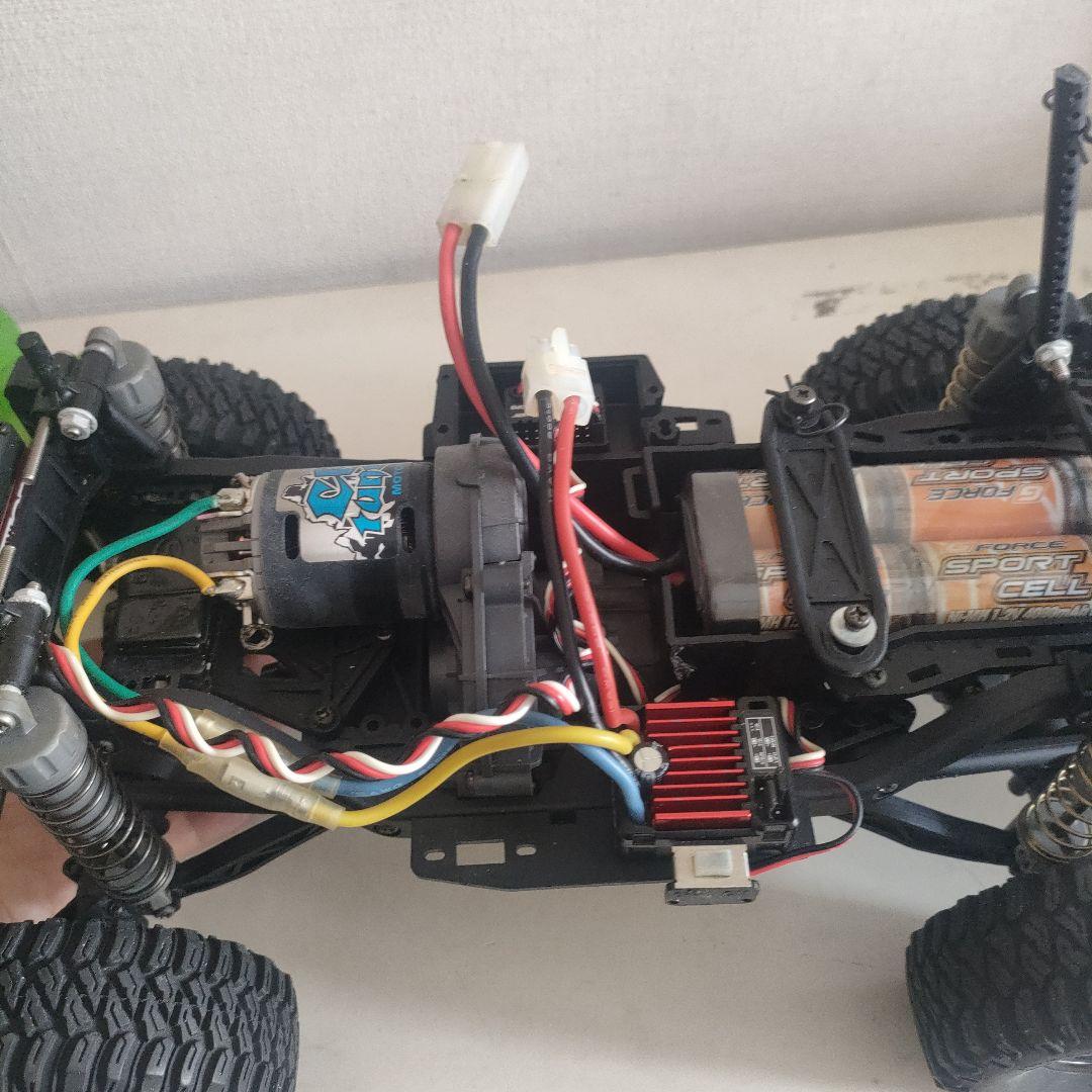 タミヤ1/10RC CC-02シャーシフルセット、 ビートルボディLED付き