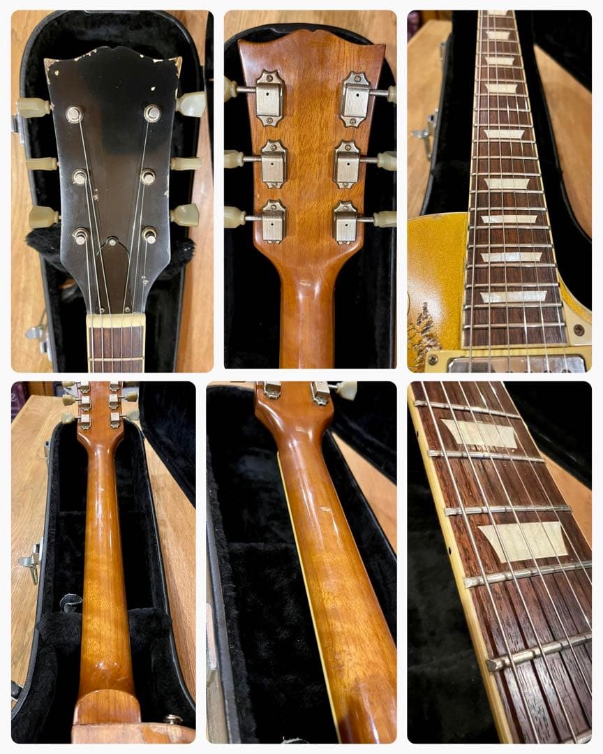 ハードエイジド レスポールゴールドトップレプリカ/オイルコンデンサー搭載