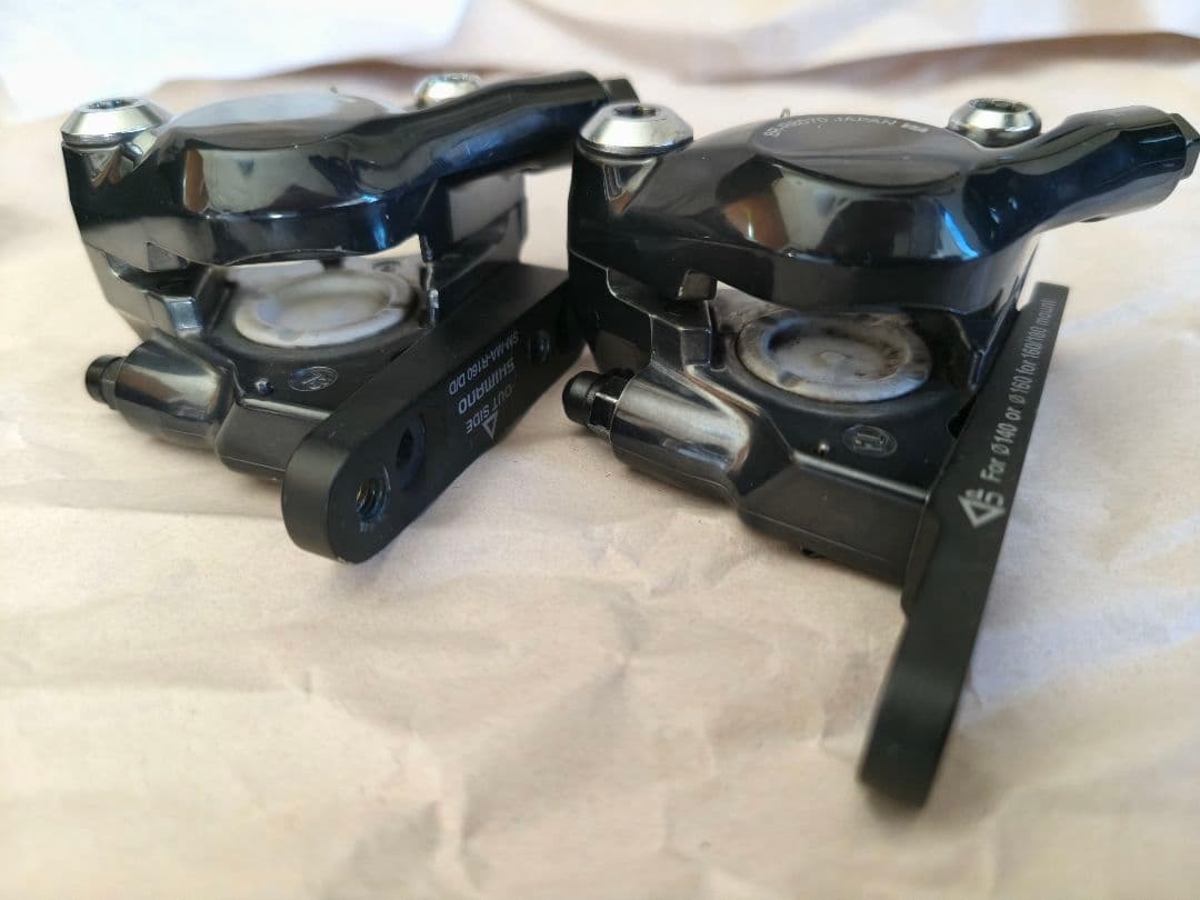 【右STIジャンク扱い】Ultegra 油圧STIレバー、ブレーキセット