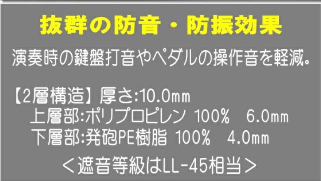 【おに】電子ピアノ用　椅子 メトロノーム 防音マット セット