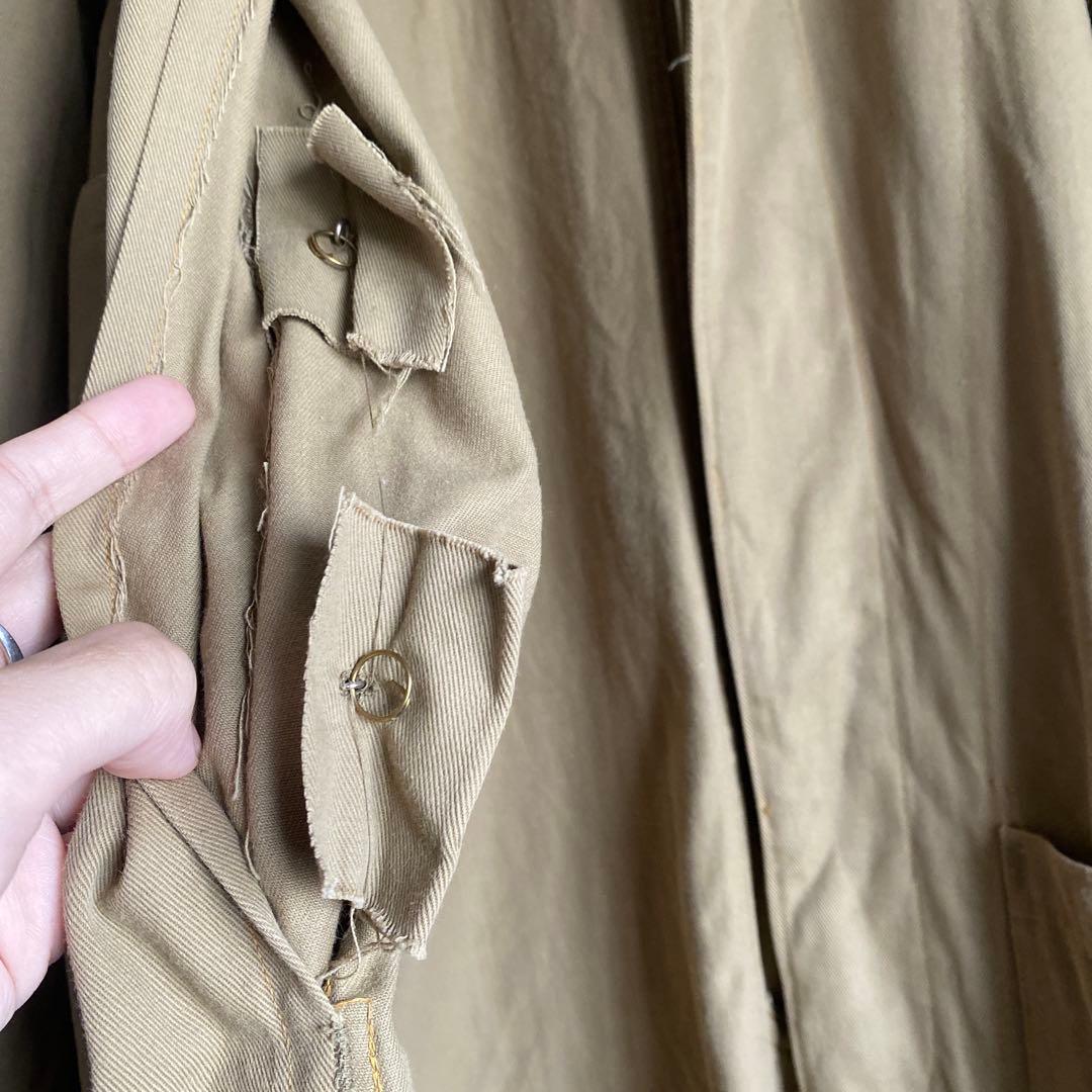 〜60s イギリス GPO コットンドリル ワークコート ダスターコート