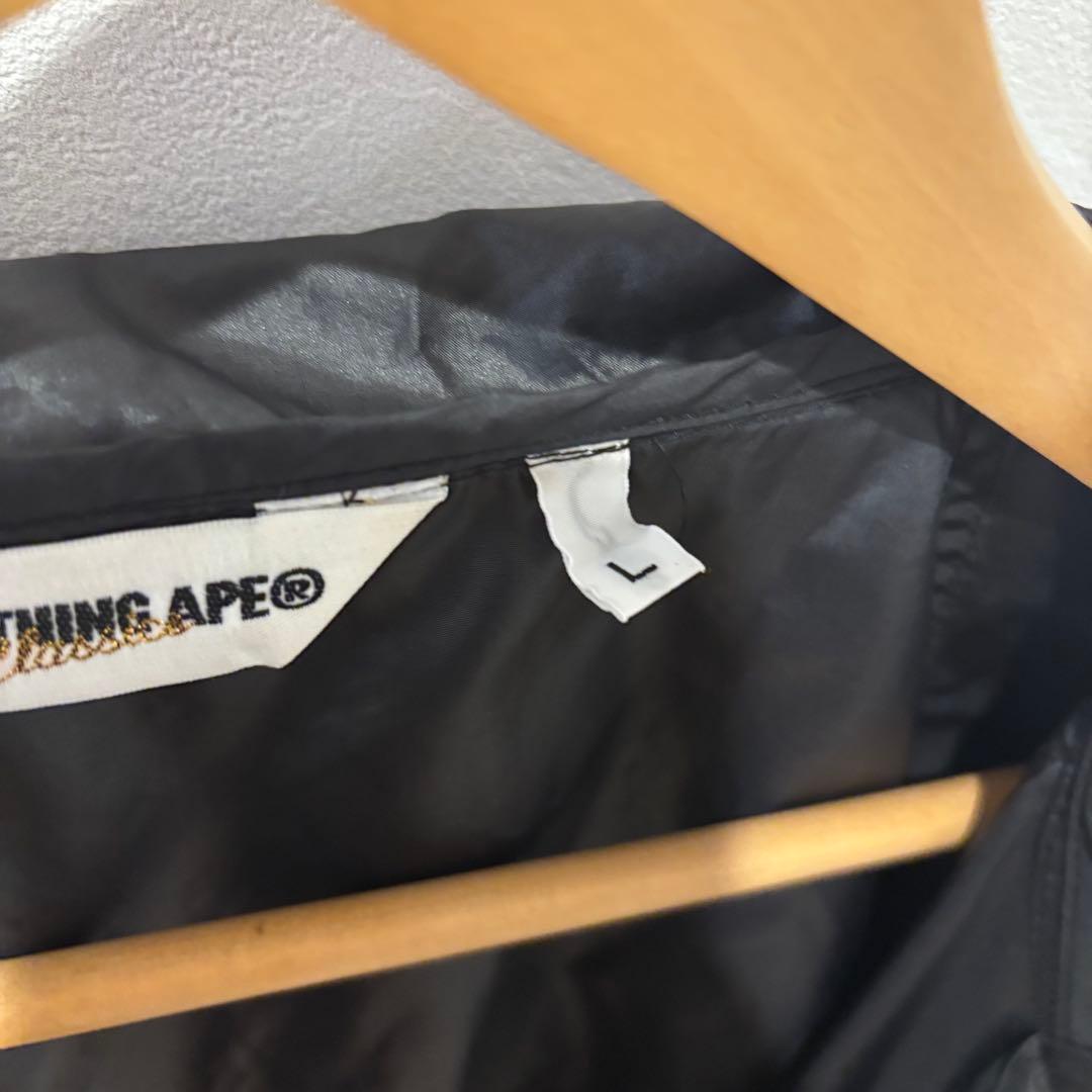 A BATHING APE ナイロンジャケットパーカー　薄手