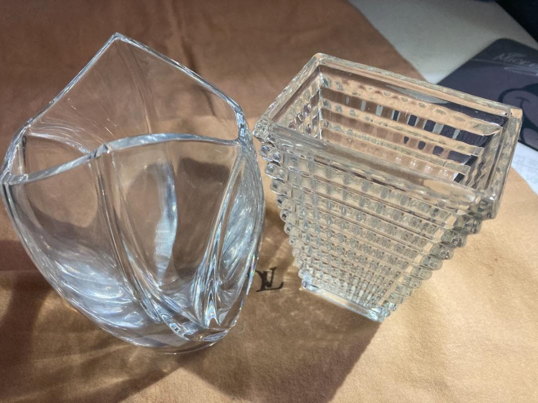 バカラ ジベルニー　他　花瓶2点セット