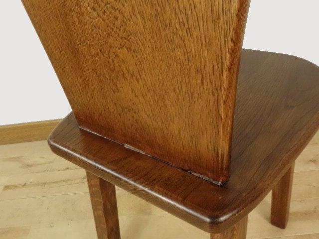 福来ふくろう　椅子　ダイニングチェアー　イスG　勇峰工芸（新）