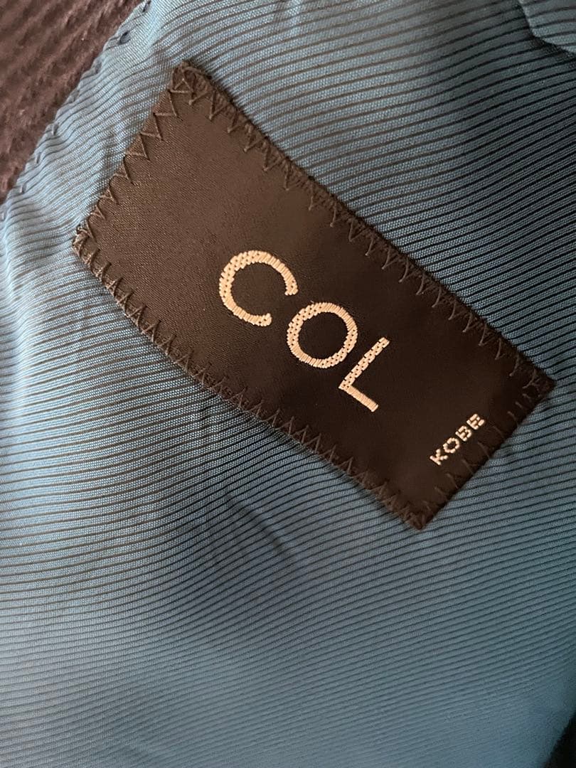 神戸COLネイビーコート48相当ウールカシミア