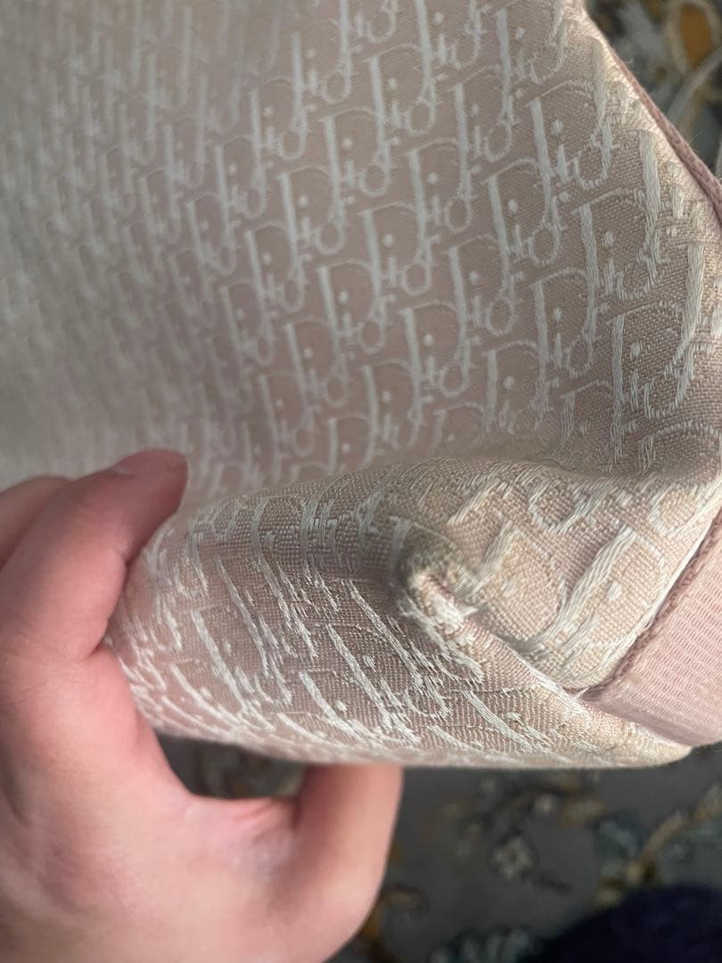 Dior ピンク トロッター　ショルダーバッグ　ディオール　メッセンジャーバッグ