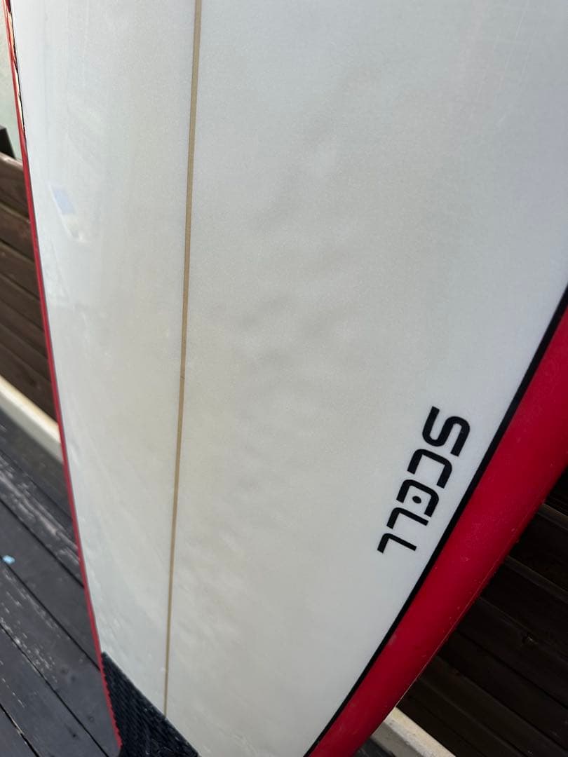 【送料込み】サーフボード ファンボード6'8 赤