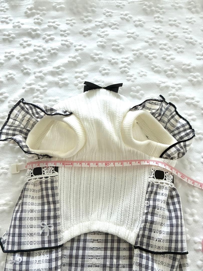 めるちゃん犬服ハンドメイドワンピース