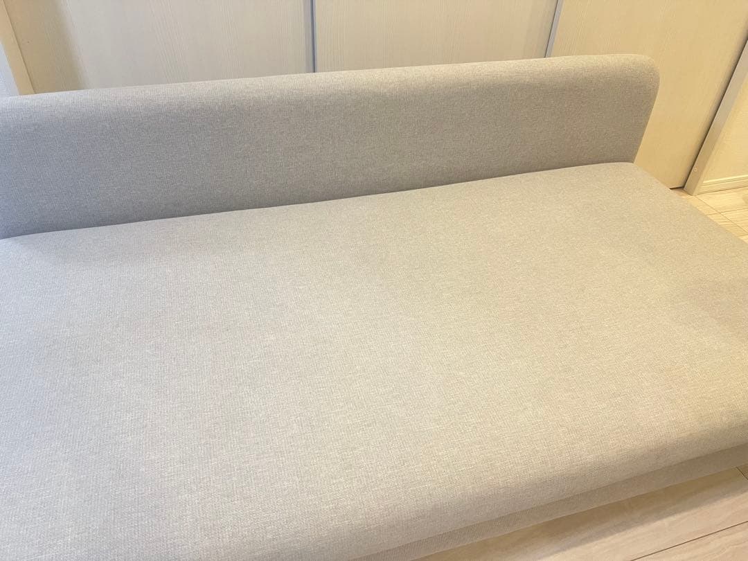 ニトリ　傷・汚れに強いファブリック 布張りソファ(MS01 NシールドAQ)