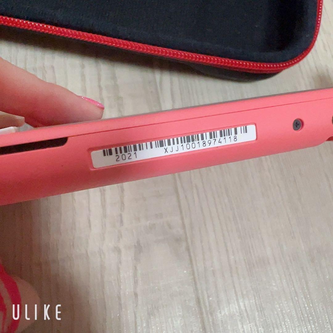 最終価格 ニンテンドースイッチ ライト ピンク 2022年製 カセット付き