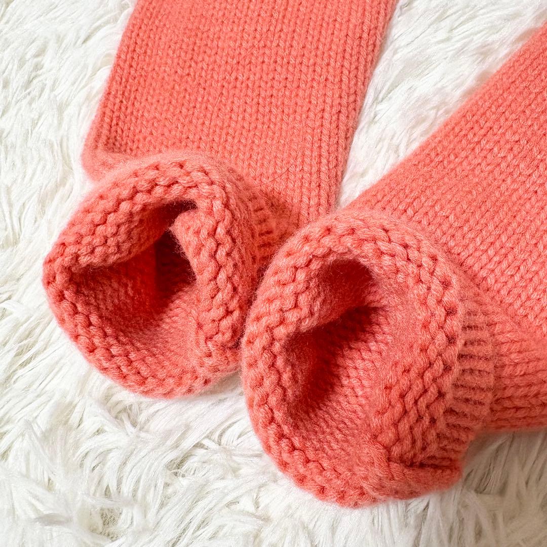 ラルフローレン コレクション パープルレーベル カシミヤ混 カーディガン ピンク