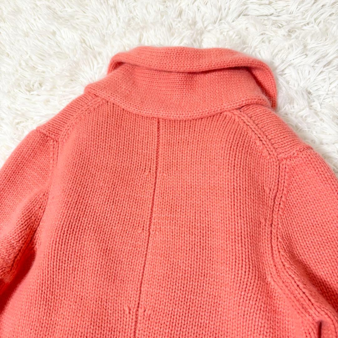 ラルフローレン コレクション パープルレーベル カシミヤ混 カーディガン ピンク