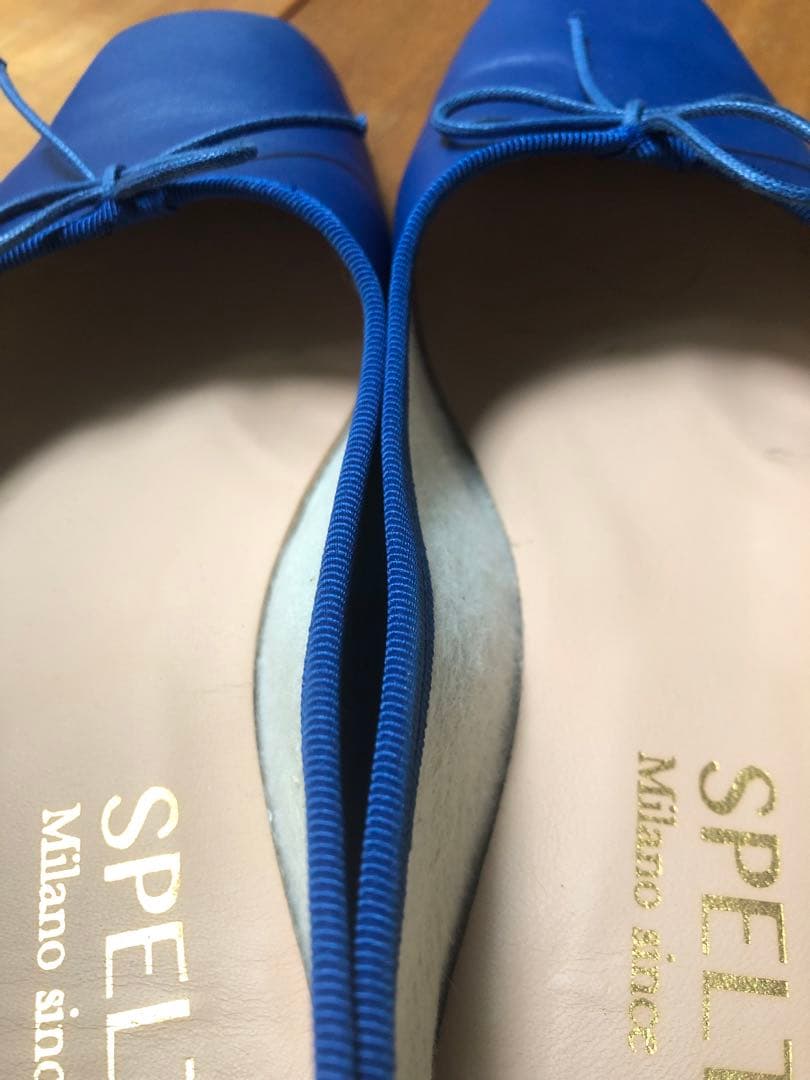 SPELTAバレエシューズ　ブルー