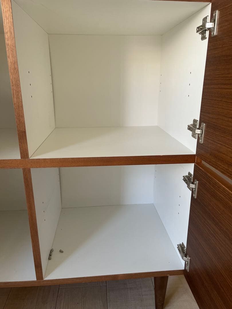DFORM ウォールナット キャビネット シ ェルフ 棚 収納