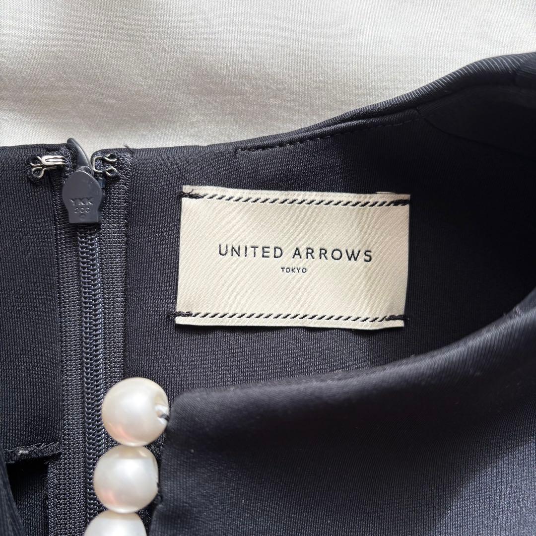 美品✨ユナイテッドアローズ SPONGY パールモチーフブラウス36 セレモニー