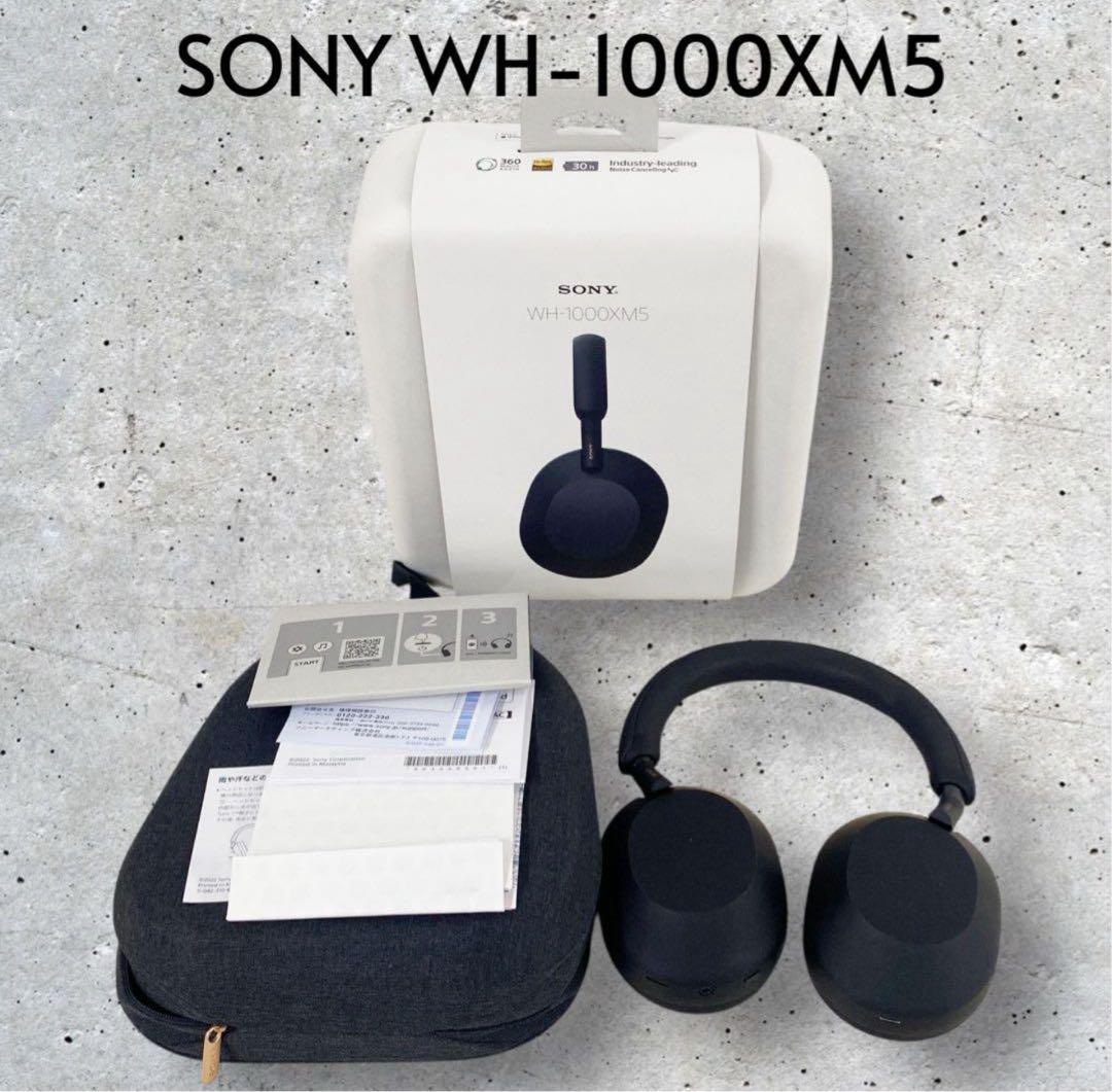 【超美品】SONY WH-1000XM5 ソニー ワイヤレスヘッドホン 元箱付