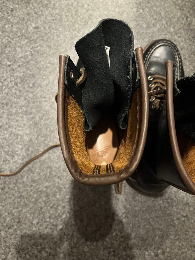 9E 110周年限定 レッドウィング 2015 ハンツマン 編み上げブーツ　茶芯