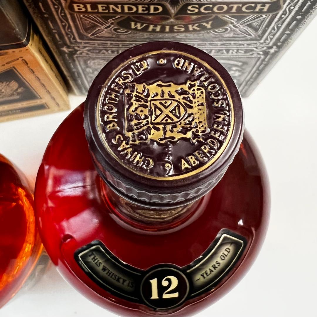 シーバスリーガル 15年 750ml ・12年 1140ml 【2本セット】