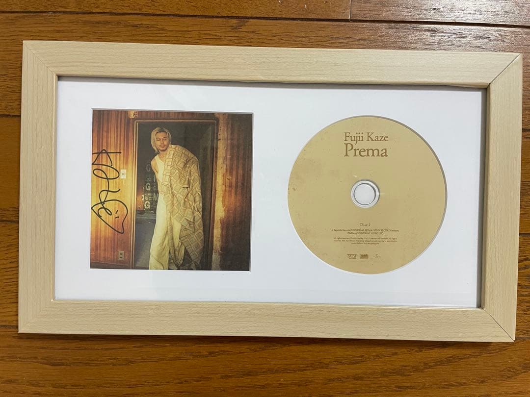 藤井風 Prema USストア購入 signed 2CD 新品 未開封品