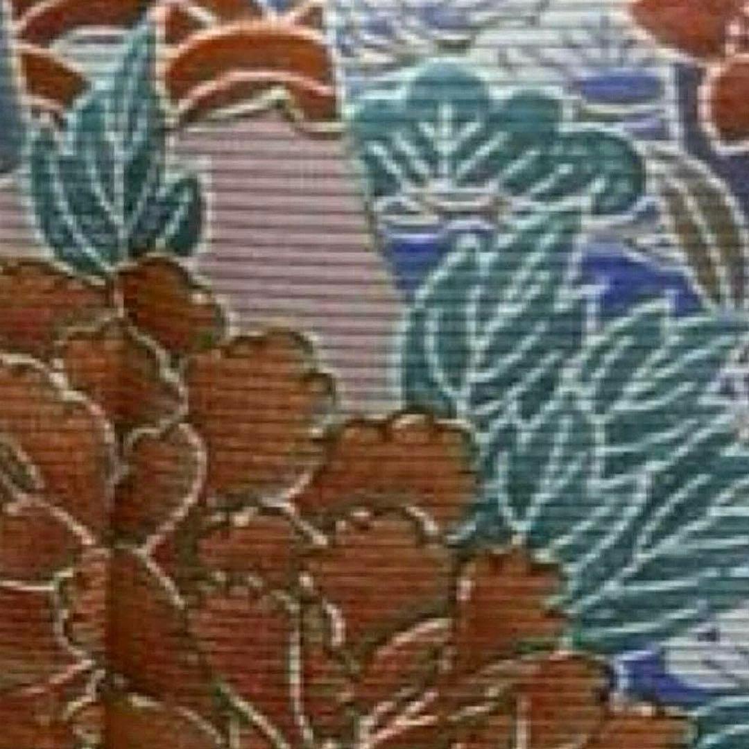 の*こ様 高級化繊　絽　友禅　訪問着　フルセット　4点　美品着物+夏正絹帯+裄丈