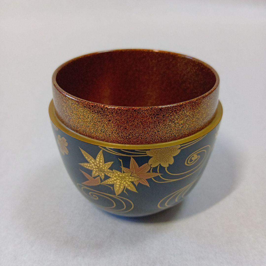 茶道具　大棗雲錦流水蒔絵