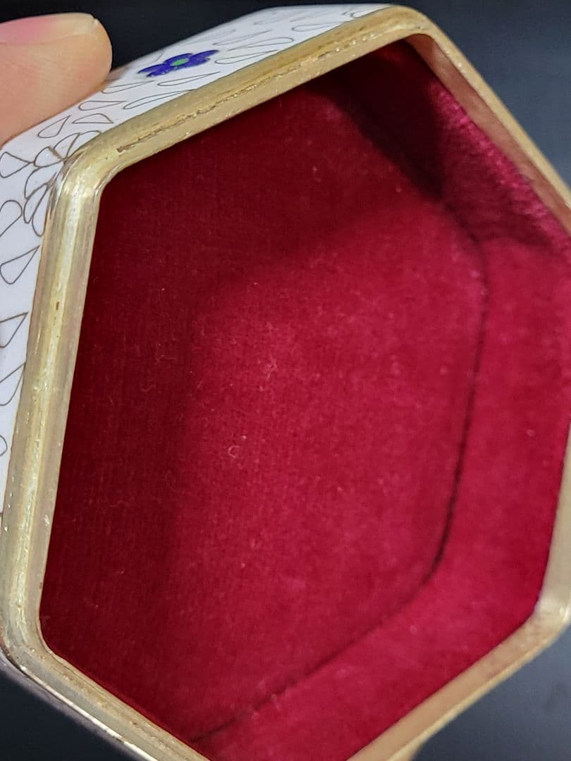 安藤七宝店 七寶錦文宝石筥 ボンボニエール