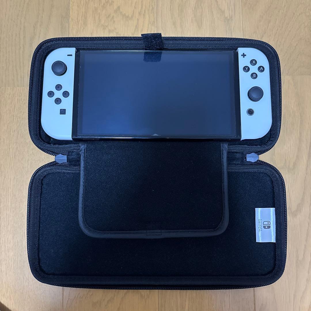 Nintendo Switch (有機EL) 本体　ポーチ　miacroSD