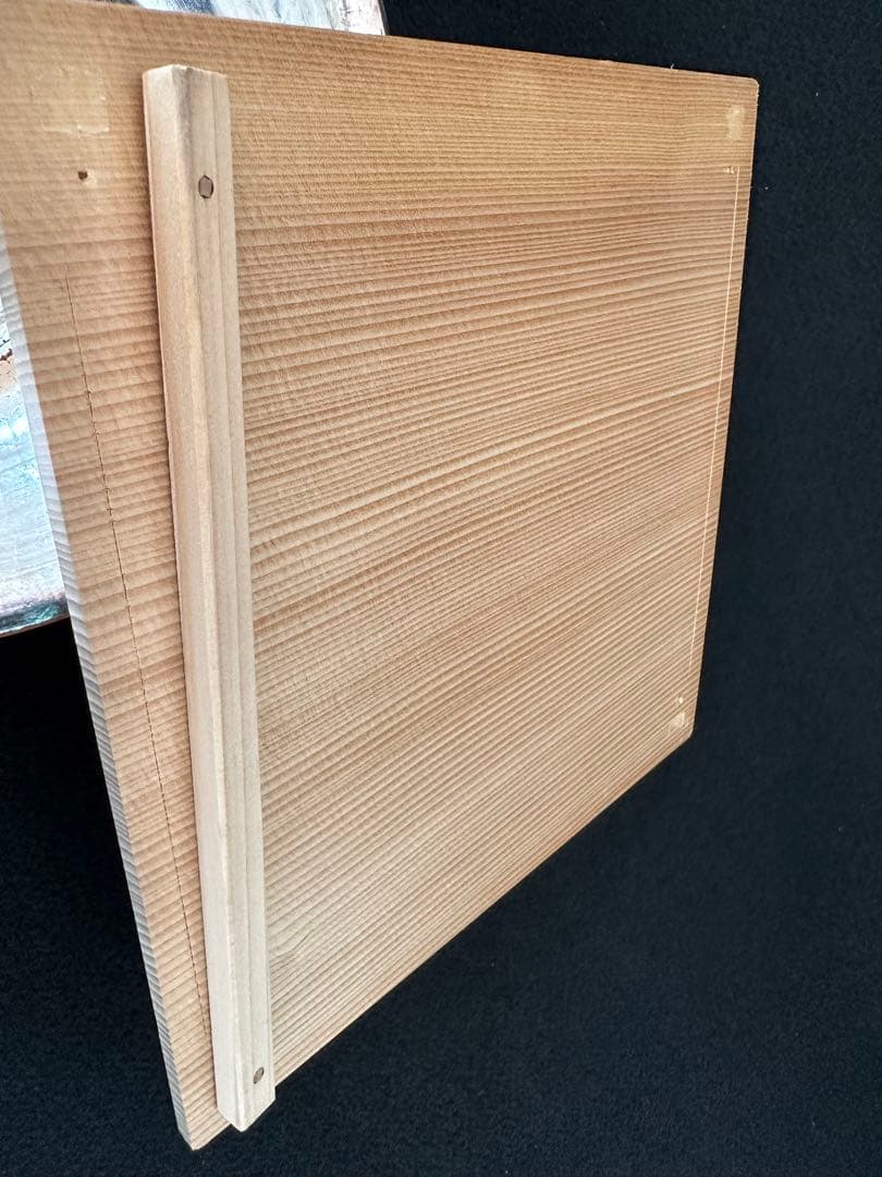 茶道具　京焼　楽入 造　嶋台茶碗　金銀一双　赤楽　共箱