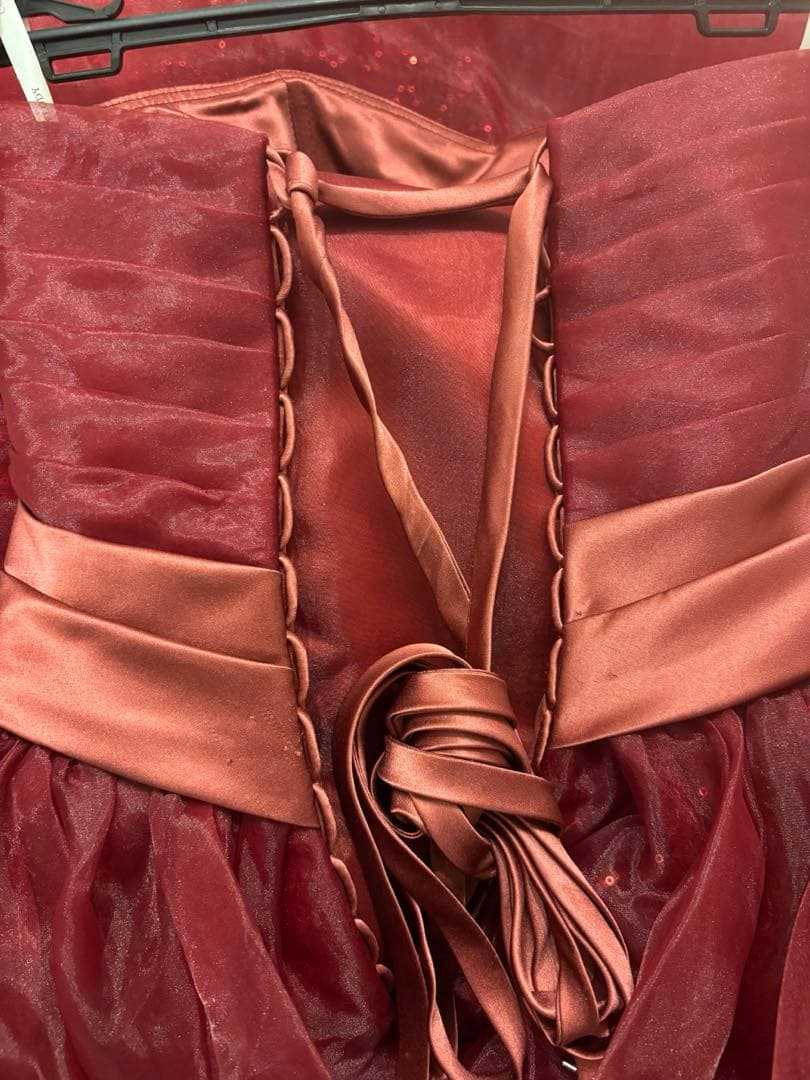 【クリーニング済み】パニエ&ドレスカバー付きcocomelody 7号