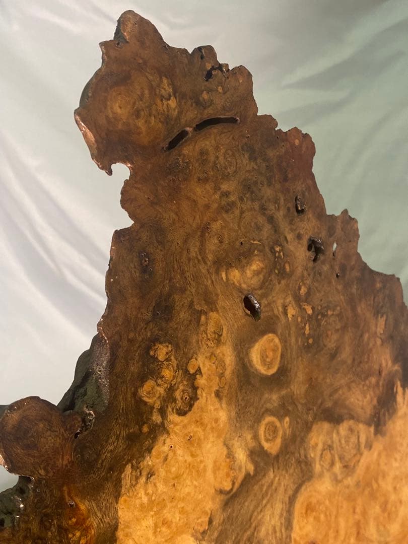 2519❣️ 花梨瘤 衝立 天然木 玉杢 花梨瘤杢