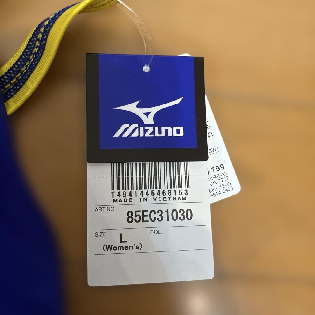 まこ様　mizuno ミズノ 競泳水着 ブルー Lサイズ スイミング