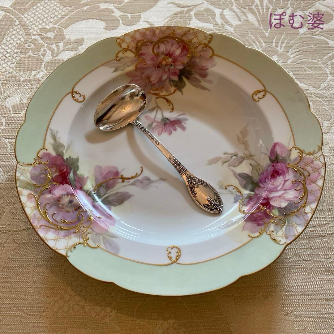 ①パリ窯／プレート ②ボンボニエール／クリスタル＋純銀 ③レードル／純銀