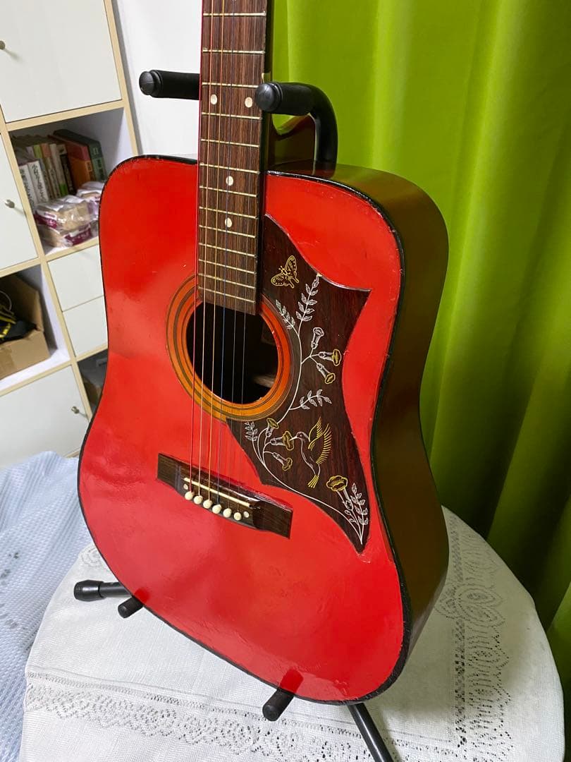 u*a様 カントリーしようぜ！ハミングバード　エレアコ　音出し良好！アコギもＯＫ