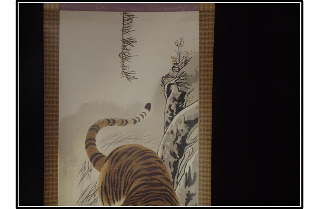 日本江戸時代肉筆掛け軸その3※激安骨董品 X1141C3-2