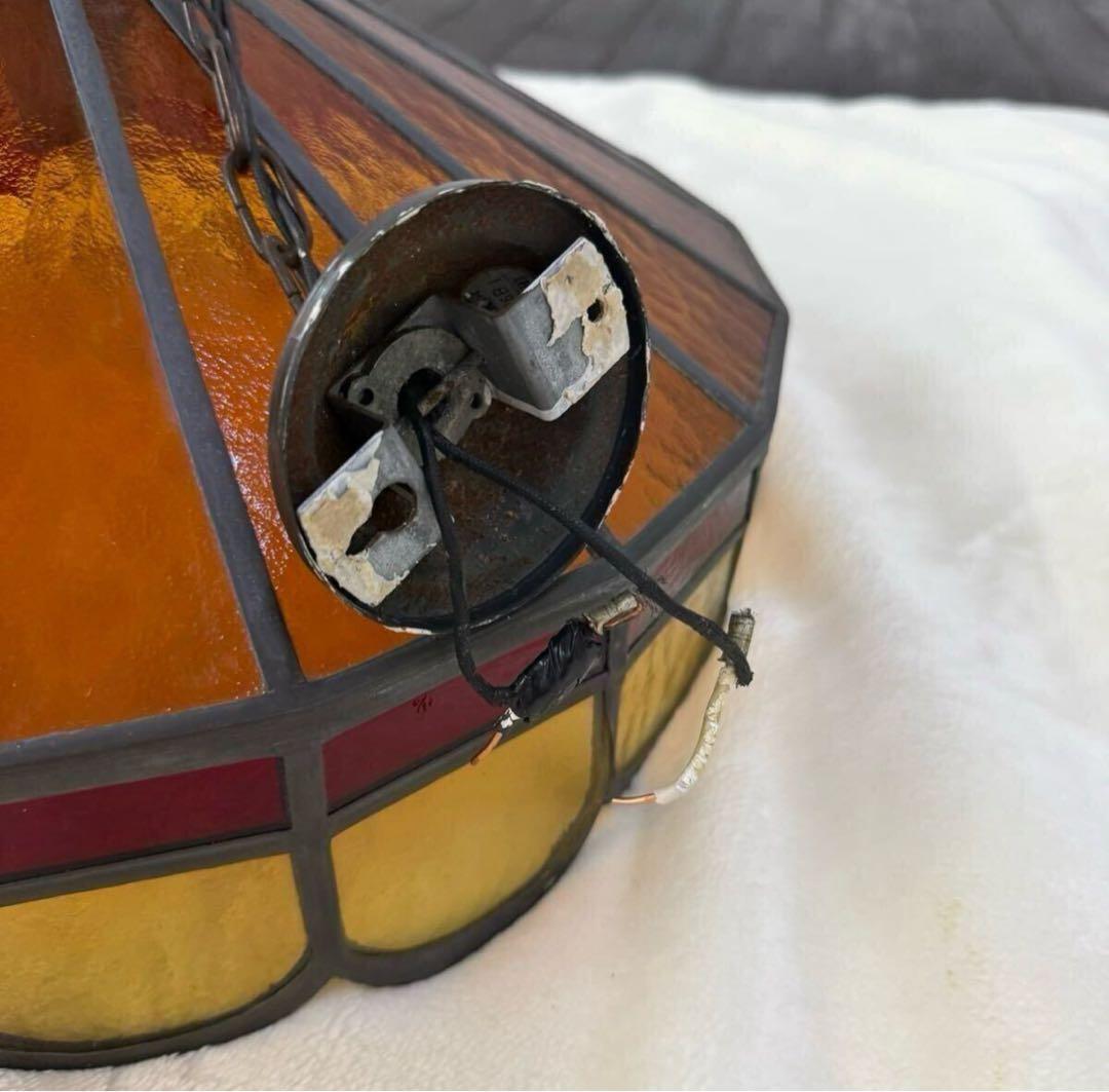 H15K63e ステンドグラス ペンダントライト ガラス照明