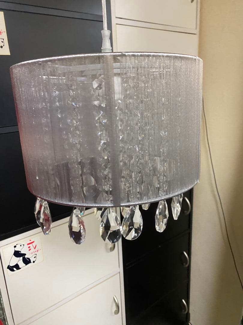 美しい光♦️クリスタル♦️ シャンデリア キラキラ♦️点灯確認済み♦️補償付 送料込