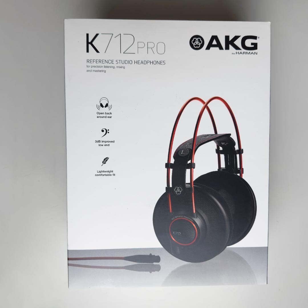 AKG K712 PRO リファレンススタジオヘッドホン 【付属品完備】