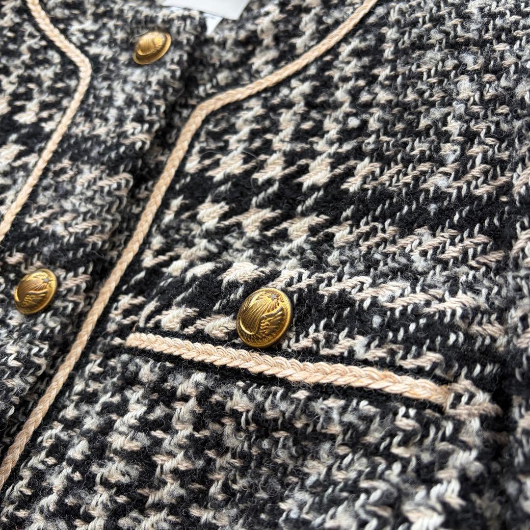 【美品✨】Sov. ダブルスタンダードクロージング ツイードジャケット 36