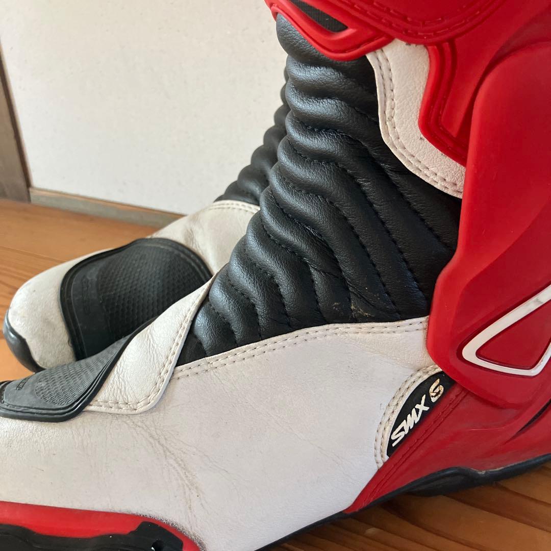 Alpinestars バイクブーツ 26.5cm 赤白黒