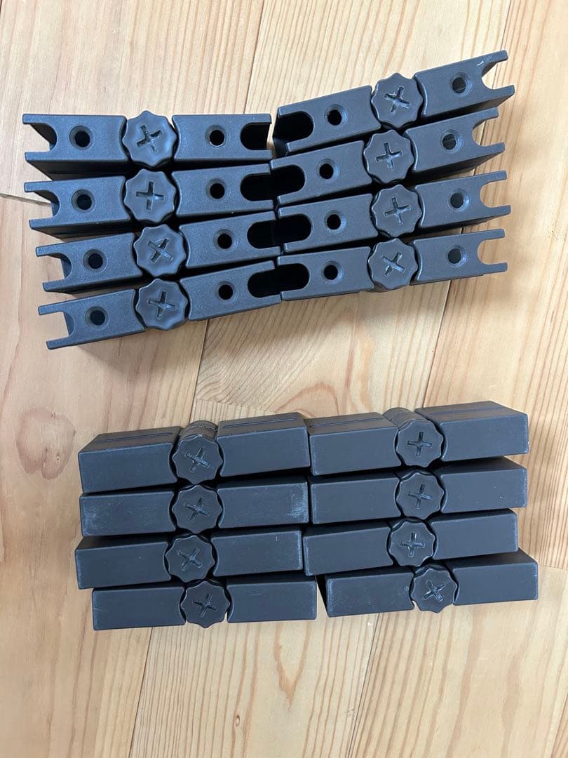 ネビオ　木製　ベビーサークル　8枚パネル　説明書付き　欠品なし