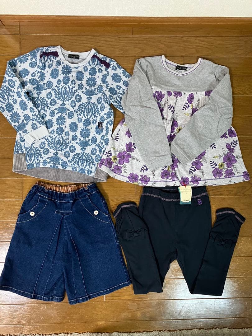子供服まとめ売り(130サイズ)メゾピアノ他②