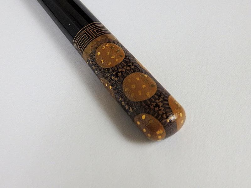 和装アクセサリー　アンティーク 櫛・笄セット　切金入蒔絵　C559A-fbeo