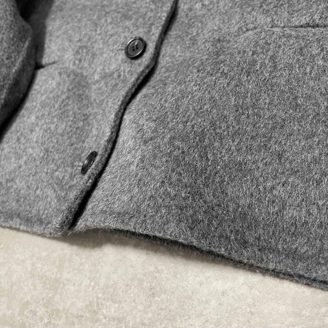 Didot.showroom 【HAND MADE】ノーカラーウールジャケット